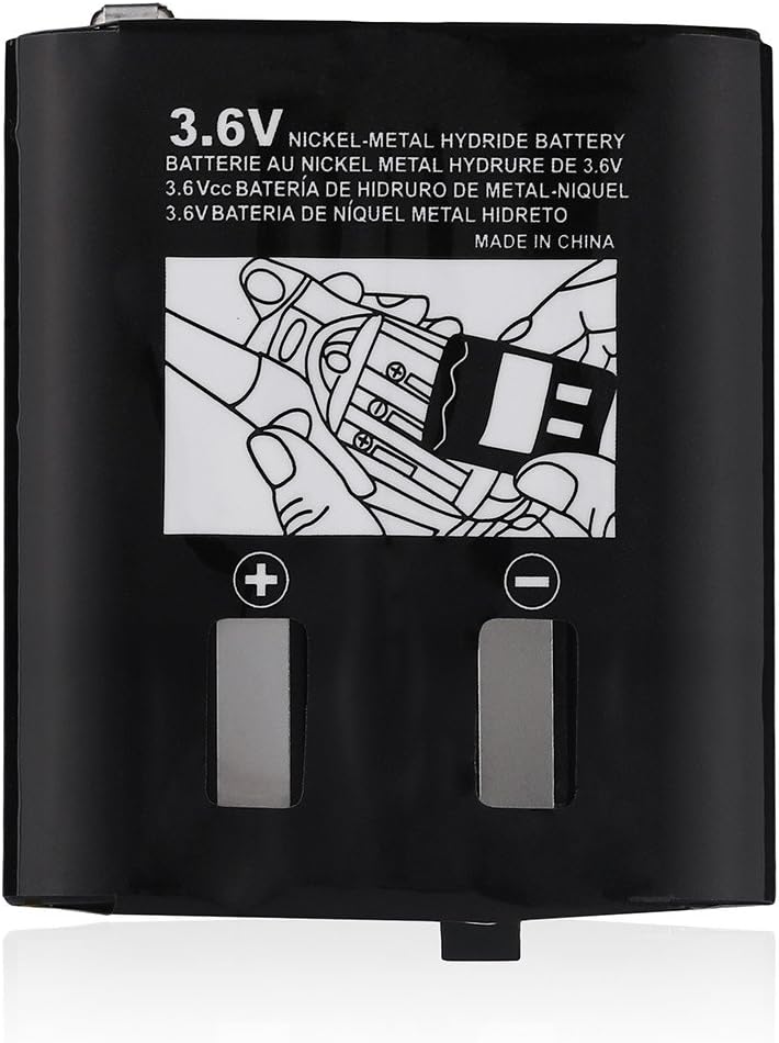 EBL 2 Packs 3.6V 1000mAh Two-Way Radio Rechargeable Batteries for 53615 KEBT-071A KEBT-071-B KEBT-071-C KEBT-071-D: Home Audio & Theater