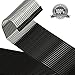 TESS Premium 20 Pack Slack Pant Hangers Trousers Jean Hangers, Heavy Duty, Anti-Rust Open Ended Pants Easy Slide Pants Organizers, Non-Slip Chrome and Black Friction