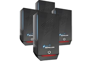 Ultrasonic Pest Repeller, 2024 Newest Electronic Pest Repellent, Indoor Ultrasonic Repellent for Roach, Rodent, Mouse, Bugs, 