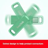 SanDisk Ultra Dual Drive Go USB Type-C 1TB USB-C and USB-A 400MB/s Green view 6