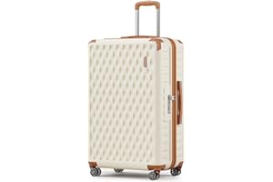Melalenia 28 Inch Large Luggage, Hard Shell ABS Suitcase with TSA Lock with Spinner Wheel, Lightweight Checked Large Luggage