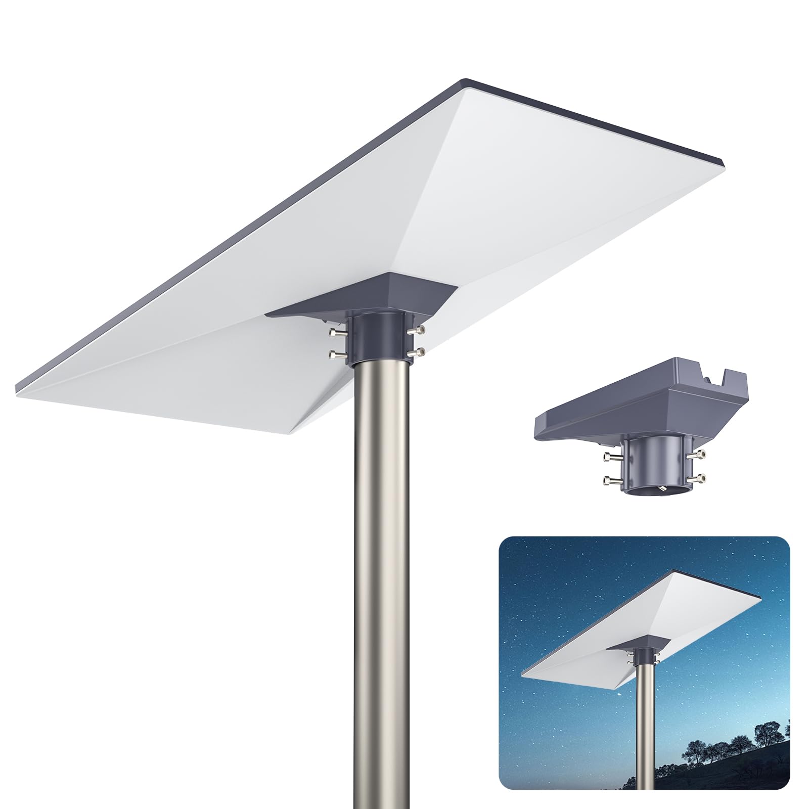 XLTTYWL Starlink Gen3 Pipe Adapter, Starlink V3 Pole Mount - Premium Gen 3 Starlink Mounting Kit for Starlink Standard 4/4X/Gen3/V3 Kickstand Dishy