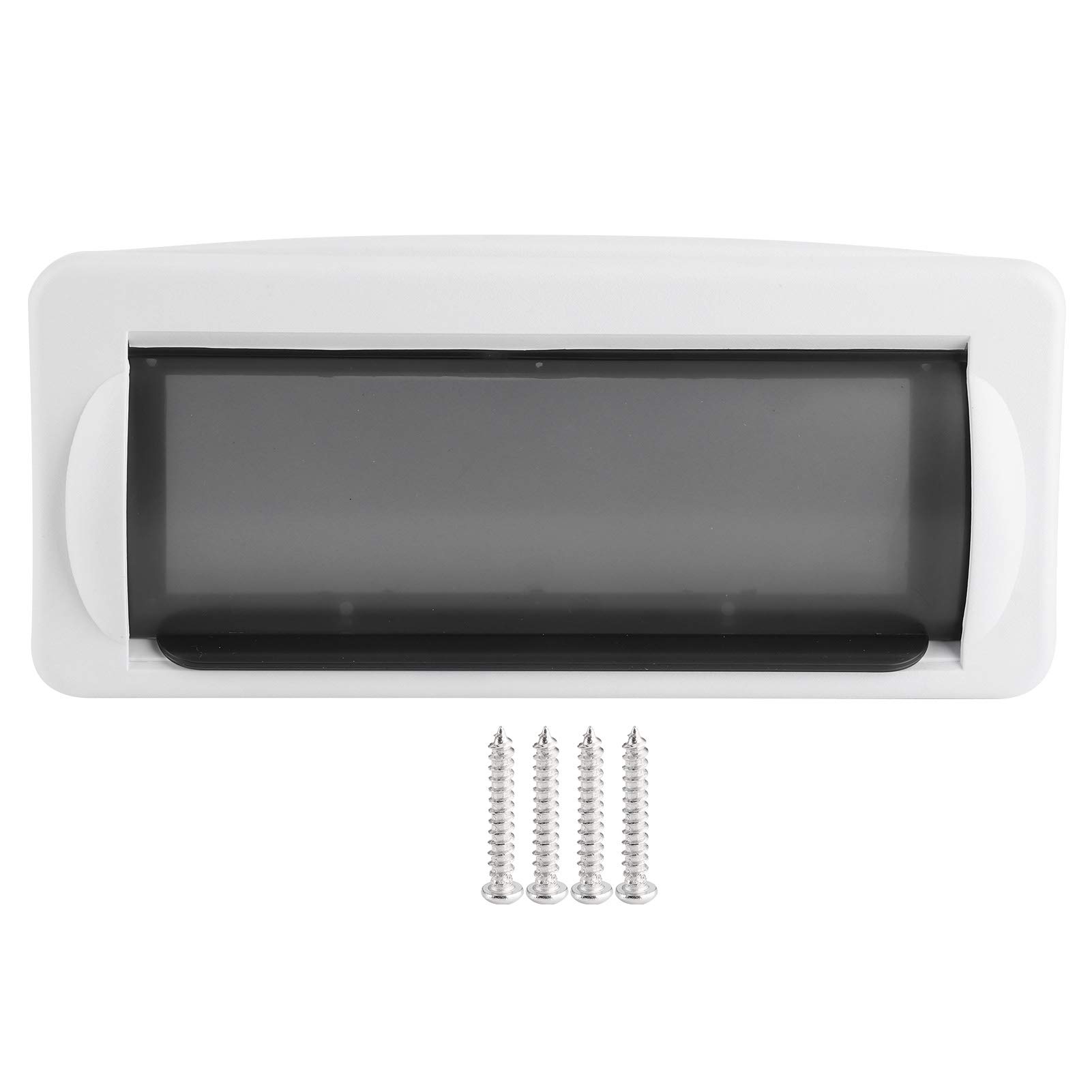 KIMISS Water Resistant Marine Stereo Cover Heavy Duty Boat Radio Protector Shield Marine Boat Single DIN DVD Radio Shield Waterproof Cover Housing Case Splash Guard Flush Mount