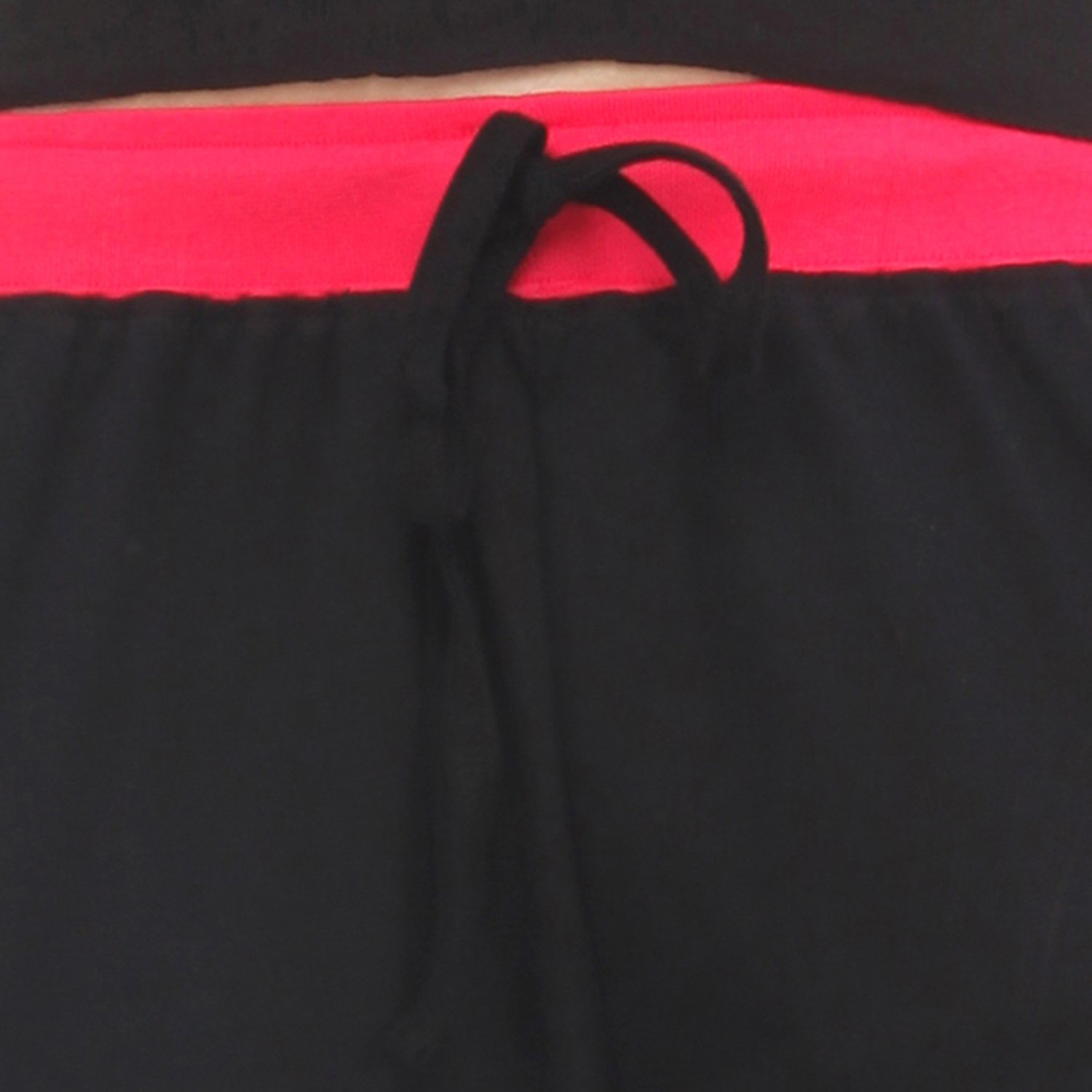 nite flite classic cotton black pyjamas