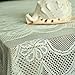Tablecloth White, Lace Tablecloths, Crochet Tablecloth,Rectangle knitted By Meleg Otthon (59 inchesx98.5 inches, beige)
