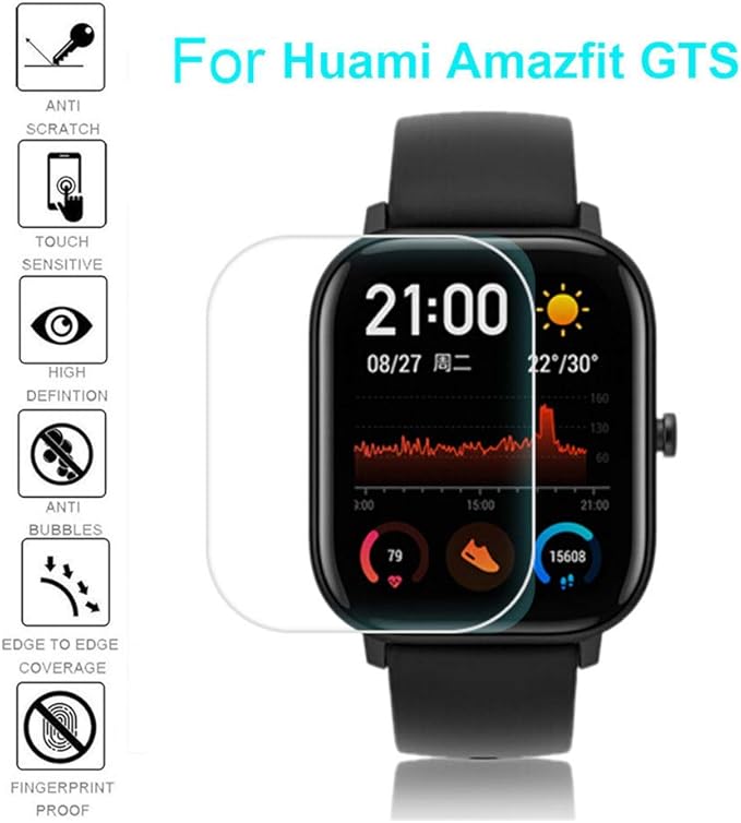 Colorful Elektronik Protector de Pantalla Mate para Huami Amazfit ...