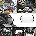 R1200GS Motorcycle Headlight Guard Cover Protector for BMW R1200GS LC ADV Adventure 2012 2013 2014 2015 2016 2017 2018(Transparent)