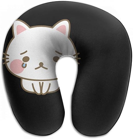 Amazon Merlin Quintina 謝る 涙 猫 抱き枕 U字型クッション 首枕 ネッククッション 旅行ピロー360度快適な睡眠 子宮頸椎 保護 ポータブル 携帯枕 オンライン通販
