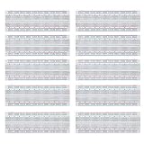 MCIGICM 10pcs Breadboard 830 Point Solderless Prototype PCB Board Kit Protoboard MB-102 for Arduino DIY Electronics kit