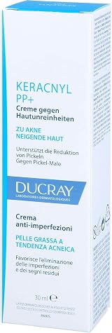 Ducray Keracnyl PP+ Blemish Cream 30ml Moisturiser for Acne Prone Skin view 4
