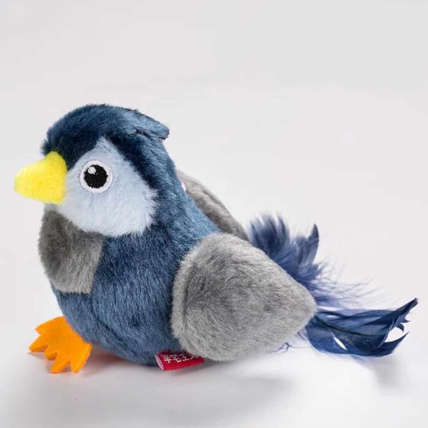 Vealind Cat Toy, Interactive Plush Bird Toy for Cats, Redbilled Star — image 1
