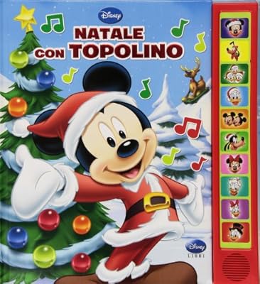 Disegni Di Natale Walt Disney.Amazon It Natale Con Topolino Libro Sonoro Ediz Illustrata Walt Disney Company Italia Libri
