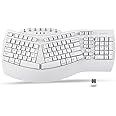 Perixx Periboard-612 Wireless Ergonomic USB Split Keyboard, US English Layout