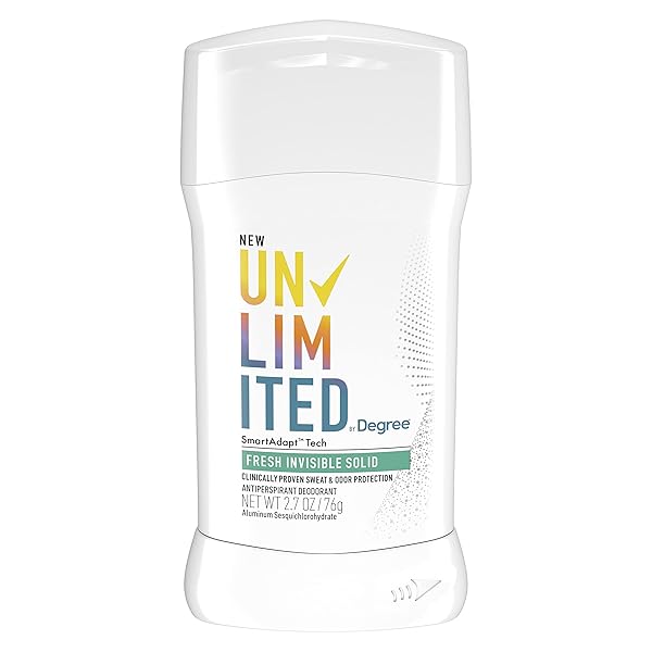 DEGREE, UNLIMITED FRESH, 2.7 OUNCE