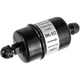 BOJACK 1/4 in Liquid Line AC Filter Drier hvac Refrigeration 032 SAE Flare connection universal unidirectional DML-032
