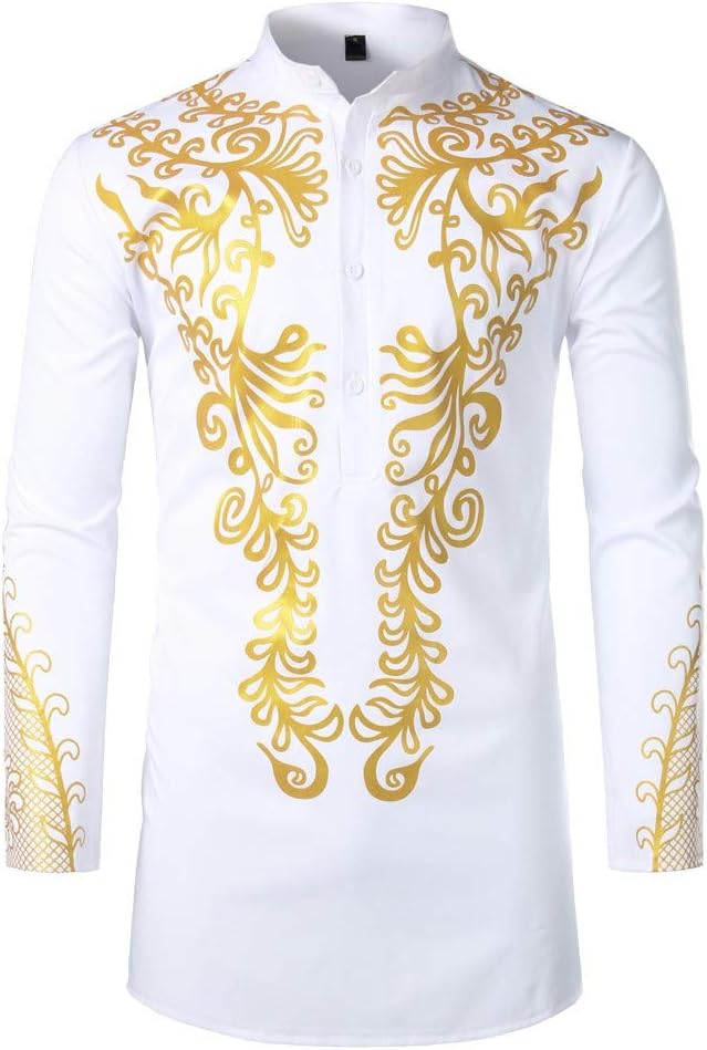 mens white dashiki outfit