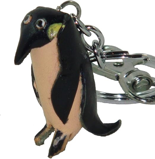 A Pair of Lovely Black Penguin Key Chain/Bag Charm