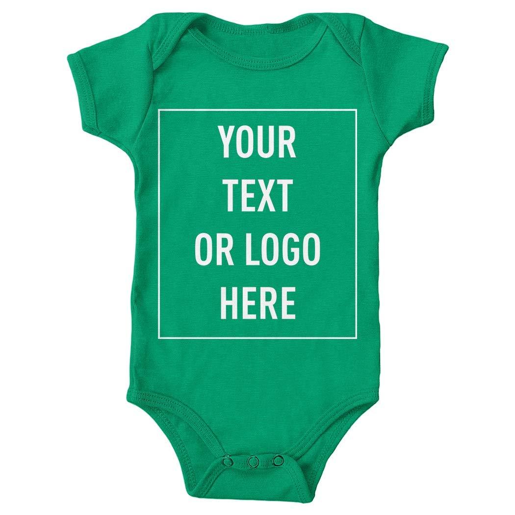 custom printed baby grow