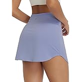 baleaf Womens Tennis Skirt Golf Skorts for Women High Waisted with Shorts Pockets Athletic Running