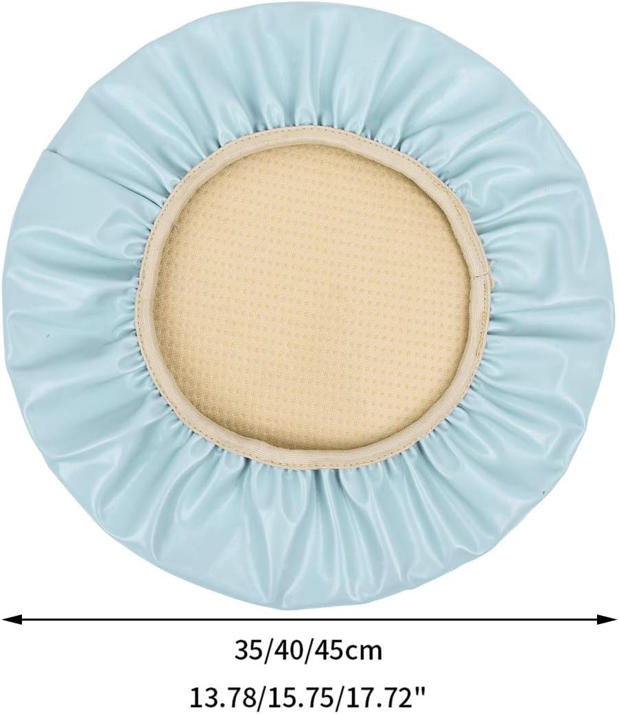 2 Stuck Dia 11 8 Schwarz Pinji Hocker Bezug Aus Kunstleder Rund Wohnaccessoires Deko Kuche Haushalt Wohnen Suenaacampo Com