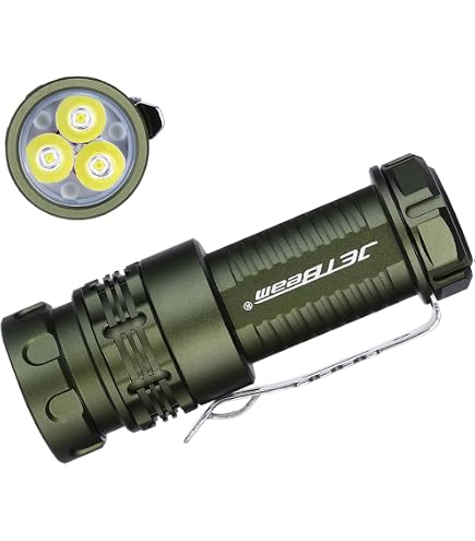 Amazon.com: Manker MC13 II SE Rechargeable EDC Flashlight,6Moder