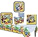 Mickey And The Roadster Racers Mickey Mouse Birthday Party Supplies Pack for 8 Guests - Lunch Plates, Dessert Plates, Lunch Napkins, Cups, and a Table Cover