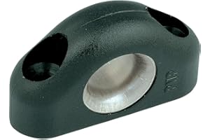 Ronstan Fairlead Black Plastic w/Stainless Steel Liner - 8.5mm (5/16") ID