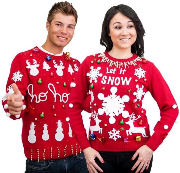 Ugly Christmas Sweater Make Your Own Red Sweater Kit