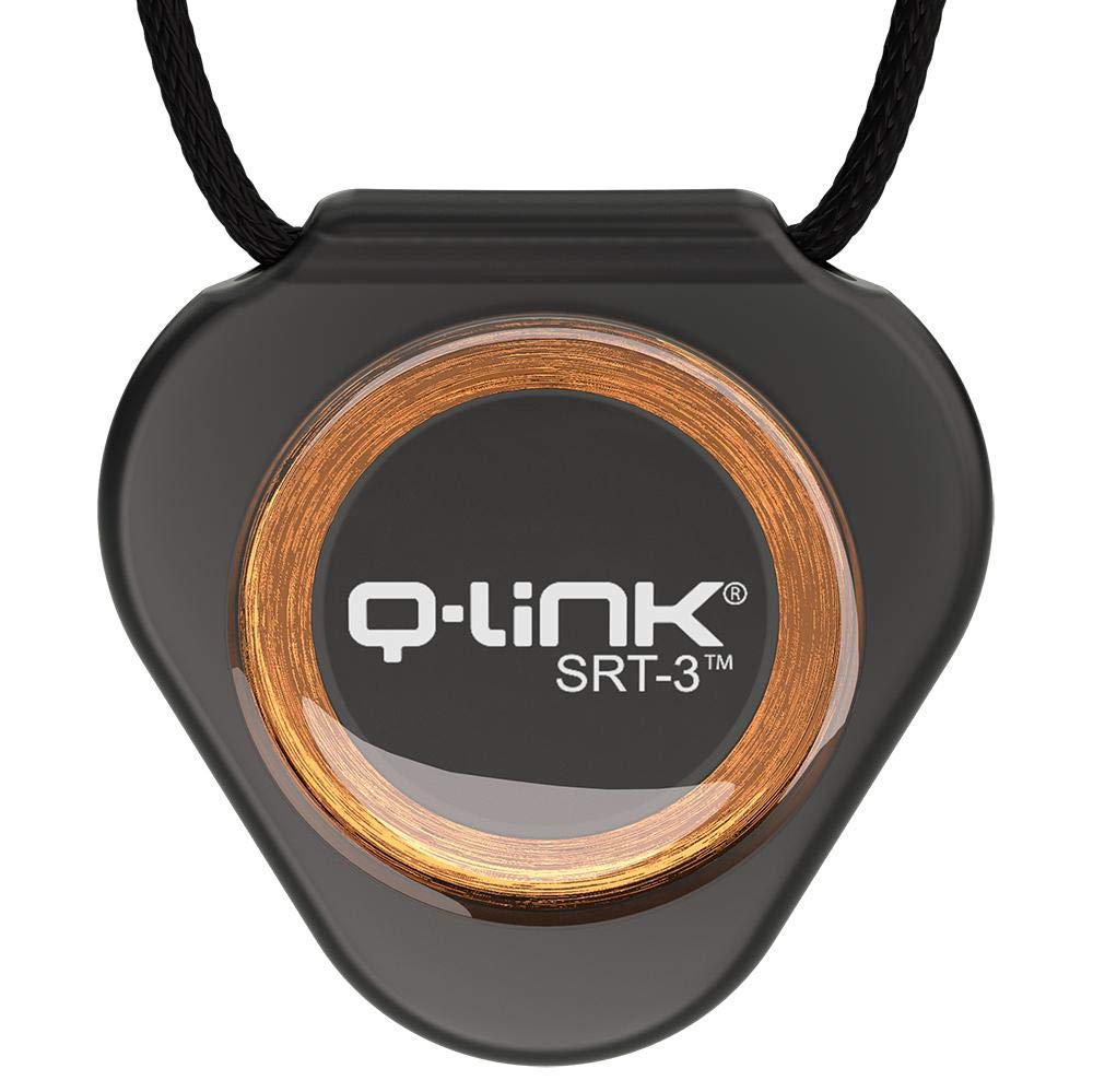 Q-Link Acrylic SRT-3 Pendant (Translucent Carbon) — image 1