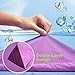 PELLIOT Cooling Towel for Instant Cool Relief Soft Breathable Ice Towel for Gym Yoga and Outdoor Activites (Double-layer Purple)