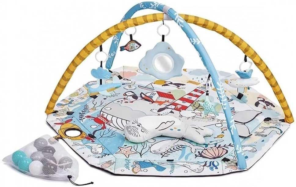 Kinderkraft SMARTPLAY SEA Baby Playmat Educational Mat Activity Gym