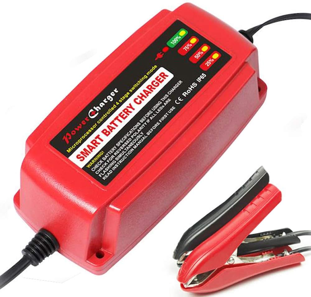 12V 5A Battery Charger Portable Automatic Battery Amazon.co.uk