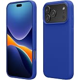 kwmobile Case Compatible with Apple iPhone 18 Pro Max/iPhone 17 Pro Max Case - TPU Silicone Phone Cover with Soft Finish - Baltic Blue