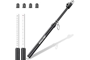 EVOULTES Heavy Duty Tire Pressure Gauge, Straight-On Dual Head Air Pressure Gauge Range 10-150 PSI, Air Gauge & 4 Valve Caps, Semi Truck Tire Gauge for Truck, RV, Car