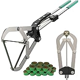 Stainless Steel Large Bander and 24pcs Bands, Cattle Banding Tools, Bull Banding Tool Kits, Large Expander Pliers for Big Livestock - Cattle, Sheep, Goat, Calves, etc