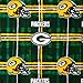 NFL Flannel Green Bay Packers Green/Yellow, Fabric by the Yard