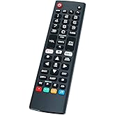 Universal Remote Control Replacement for LG Smart TVs All Models: AKB75095307 AKB74915305 AKB75375604 and More