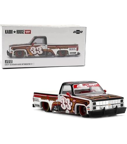Amazon.com: 1/64 Mini GT x Kaido House Pickup Truck Clod Buster