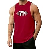 InleaderAesthetics Men's Gym Workout Tank Tops Y-Back Muecle Tee Stringer Fitness Bodybuilding Sleeveless T-Shirts