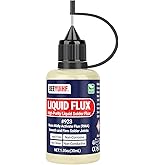 BEEYUIHF Liquid Solder Flux Dropper, Liquid Soldering Flux, No Clean Liquid Flux, Electrical Liquid Rosin Flux Solder, Liquid