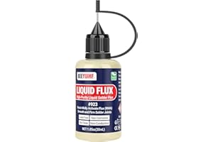 BEEYUIHF Liquid Solder Flux Dropper, Liquid Soldering Flux, No Clean Liquid Flux, Electrical Liquid Rosin Flux Solder, Liquid