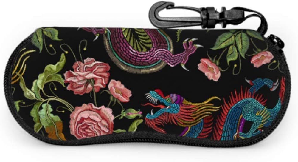 Dedesty Exquisite Beautiful Handwork Embroidered Child Eyeglass Case