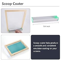 Caydo 54 Pieces Screen Printing Kit with 50W LED UV