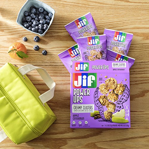 Jif Power Ups Apple Cinnamon Peanut Butter Creamy Clusters Granola