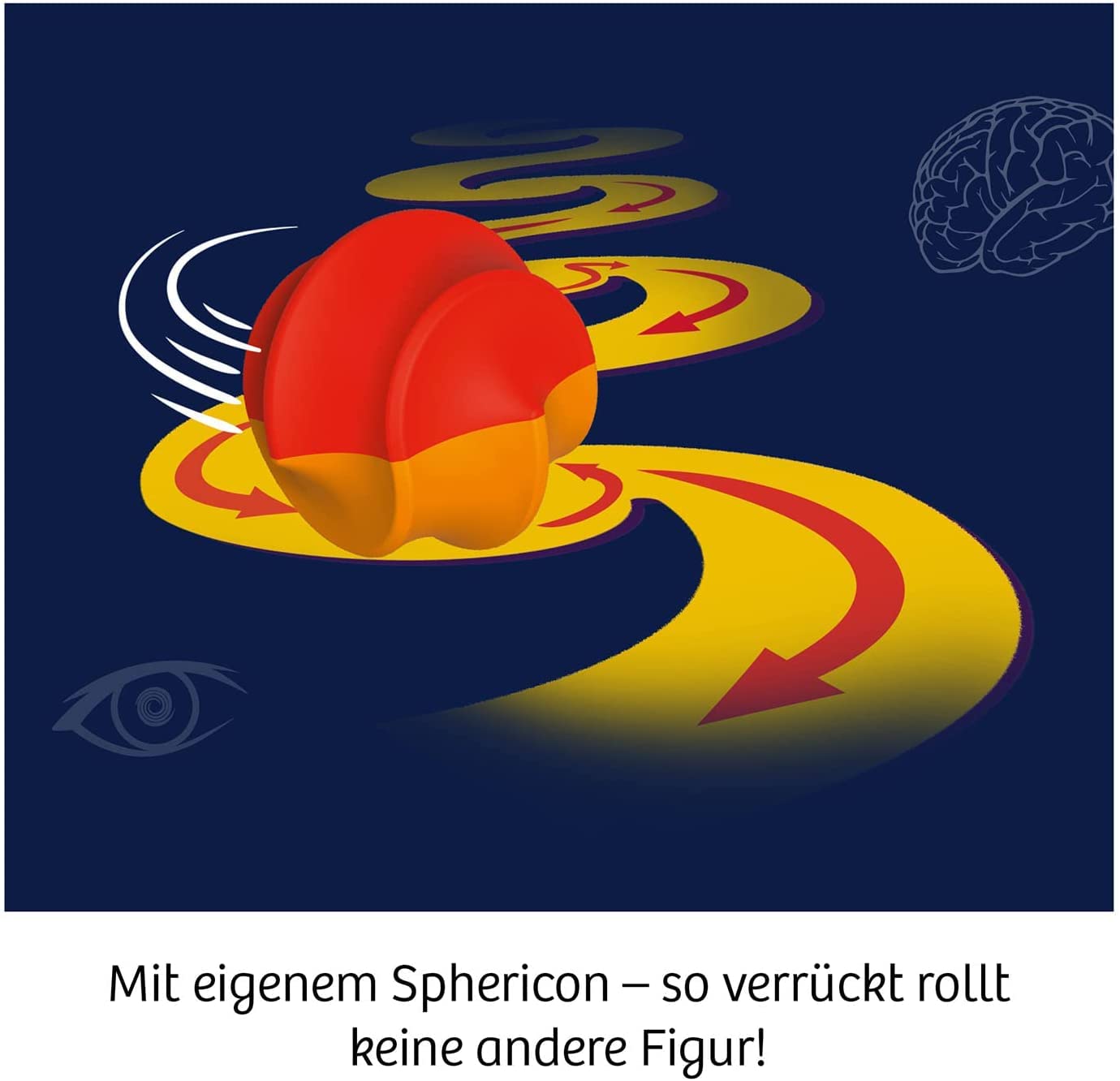 KOSMOS 654252 Fun Science - Brain Tricks, Verblüffende Experimente mit optischen Täuschungen und Illusionen, u. a. mit 3D-Brille, Sphericon, Schiefer Raum, Experimentier-Set für Kinder ab 8-12 Jahre 4