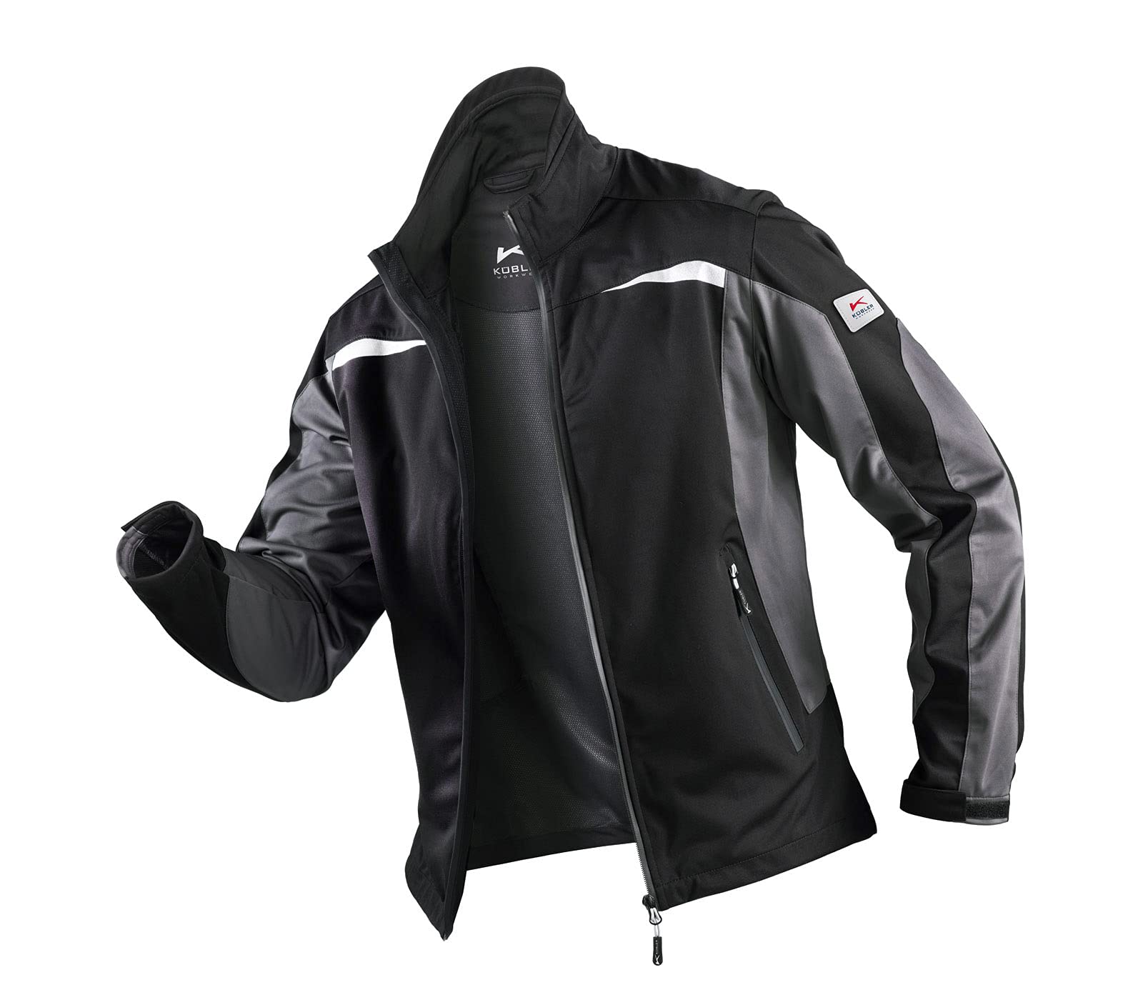 Kubler 11415227-9997-4XL Size 4X-Large "Classiq" Weather Jacket - Black/Anthracite