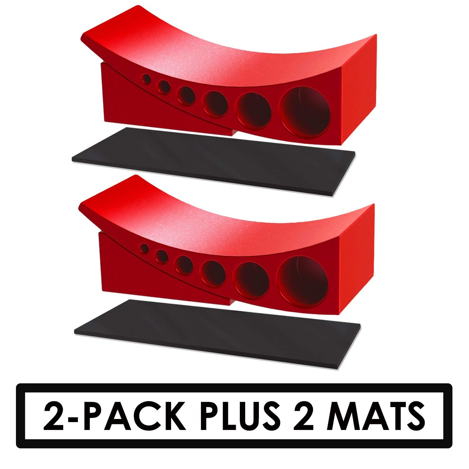 Automotive RV Leveling Andersen Hitches 3604 x2 Plus 2 Authentic Rubber Mats to Prevent Slipping