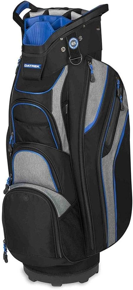Datrek Unisex Sgo Cart Bag, Black/Charcoal/Royal