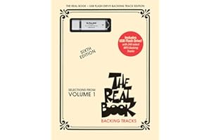 The Real Book Play-Along – Volume 1 | USB Flash Drive with Backing Tracks | Jazz Sheet Music Collection for C Instruments | 240 Songs with Professional Rhythm Section for Practice and Performance