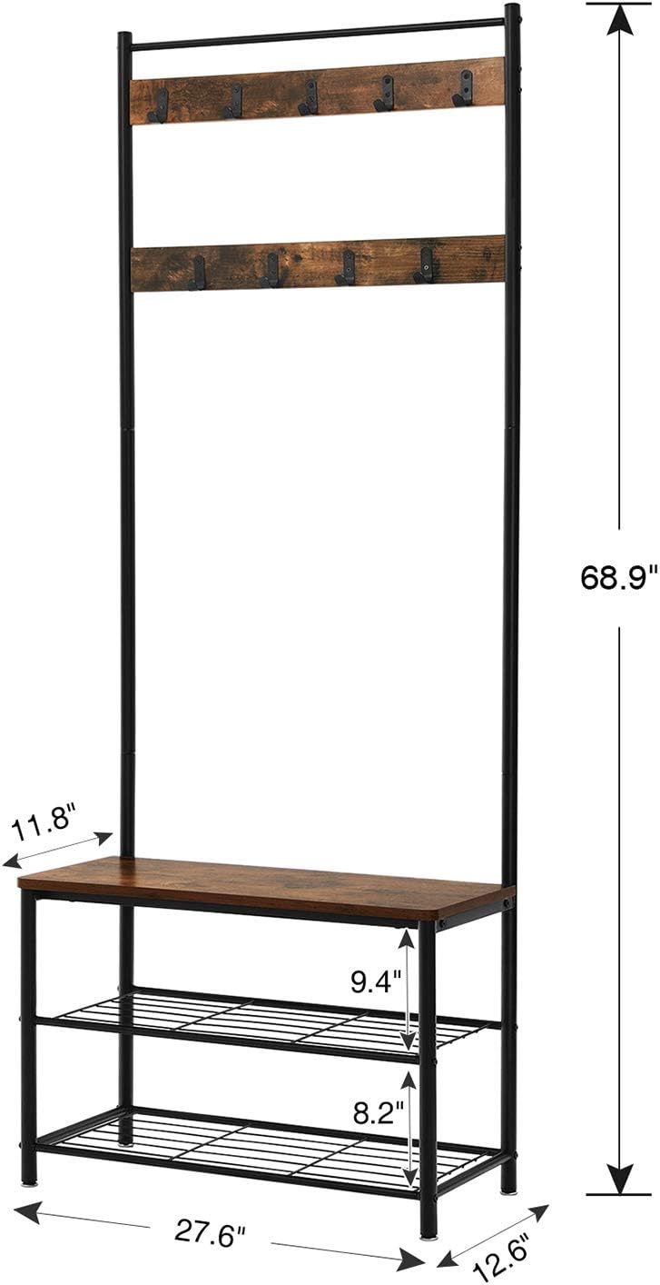 Banco con perchero ikea | Percheros de pared, percheros de pie...
